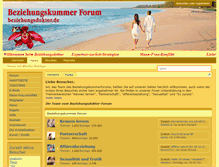 Tablet Screenshot of forum.beziehungsdoktor.de